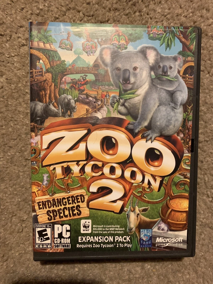 Zoo Tycoon Windows PC *DISC 2 ONLY* DISC IN GOOD CONDITION !! 882224278034