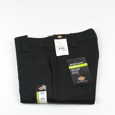 Dickies 872 Slim Fit Work Pant Black Mens Streetwear Skate Apparel