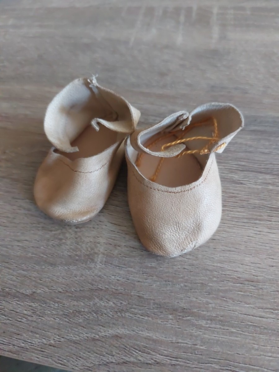 ANCIENNE PAIRE DE chaussures de poupée Jumeau ou SFBJ… EUR 18,00