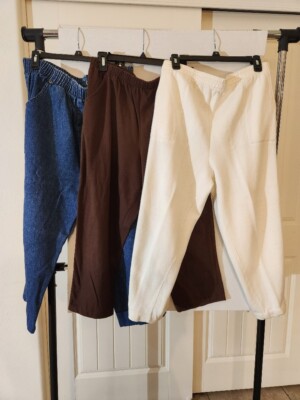 Lot of 3 items-Women pants, Brown Color brand White Stag, North West Blue Jeans