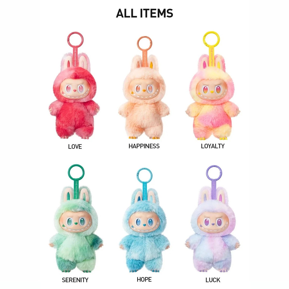 POPMART LABUBU LOYALTY 5個 AUTHENTIC POPMART LABUBU THE MONSTERS Big into Energy Series