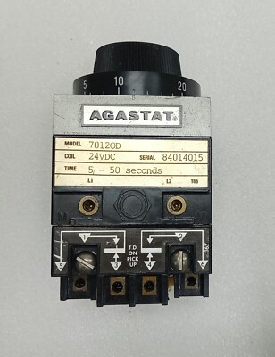 Agastat 70120D Zeit Verzögerung Relais 5 - 50 Skunde