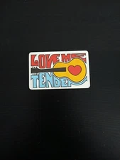 Perma- Greetings inc. WALLET CARD New Love Me Tender