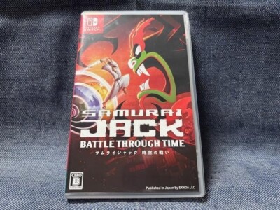 Samurai Jack Battle Through Time Switch Japan Import Rare Physical