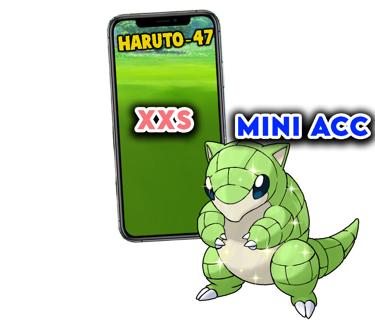 Pokémon Go ️ Shiny X110 - Mini Ptc Level 70 + 5 Millions St