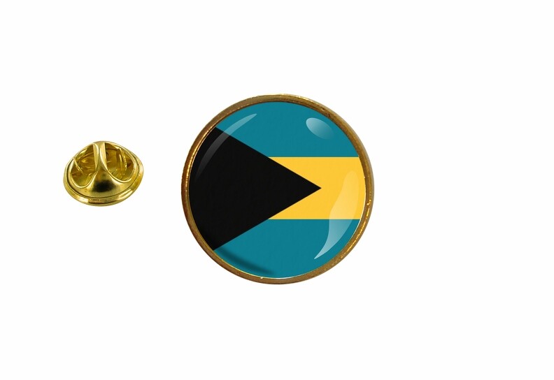 spilla pin pin's spille spilletta bandiera rotondo coccarda bahamas