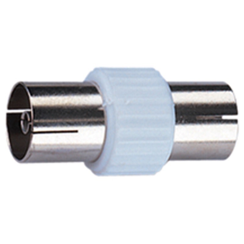 TV Freeview RF Aerial Cable Joiner Female to Female Coupler Nickle