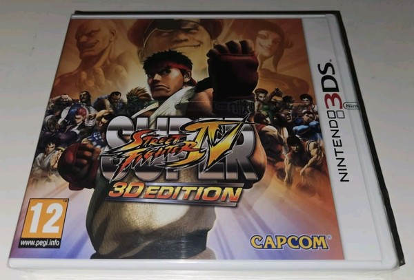 SUPER STREET FIGHTER IV NINTENDO 3DS PAL UK NUEVO PRECINTADO NEW SEALED MINT NEU