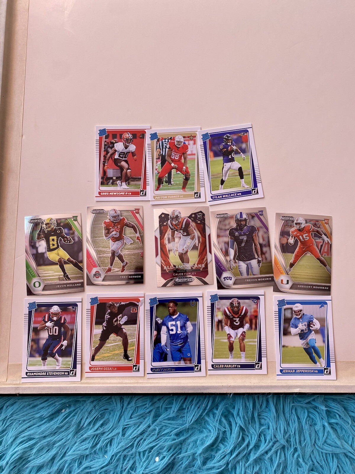 Huge Nfl Sports Card Lot ( Autos, Numbered, Parallels, Rookies & Pros) Over 400 view 15