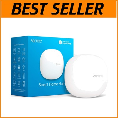 Compact Smart Hub: Wireless Z-Wave, Zigbee, and Matter Control with Alexa