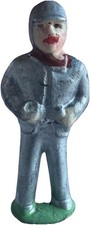 Unknown Lincoln Logs Pilot Or Train Engineer. Small Size