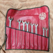 Mac 8pc Of 10pc Sml10k Metric Long Combo Wrench Set 10mm 19mm