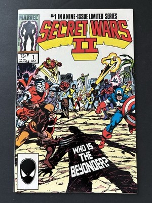 Secret Wars II NM+ 9.6 HIGH GRADE! 2nd series Beyonder! 1985 Marvel Comics!