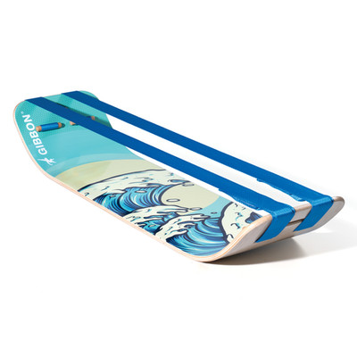 Gibbon GiBoard Balance Board for Exercise, Yoga, Fitness, Standing Desk - Wave