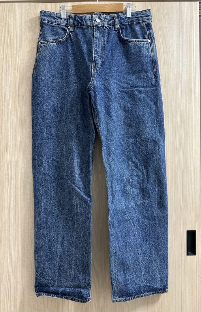 ZARA STUDIO NICHOLSON Blue Straight Jeans EUR 42 | eBay