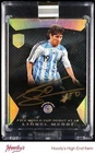 2018 Eminence Record Holders Gem Gold Lionel Messi ON CARD AUTO 2/5 Diamond