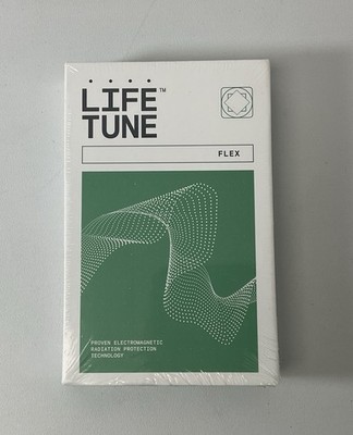 The Life Tune FLEX Unit - Carry-Pendant Necklace Or Place Near EMR - New/Sealed