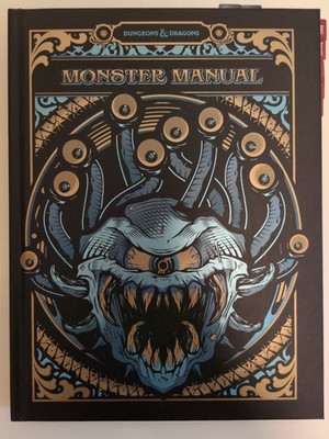 Dungeons And Dragons 5e Monster Manual Alternate Cover Special Limited Edition