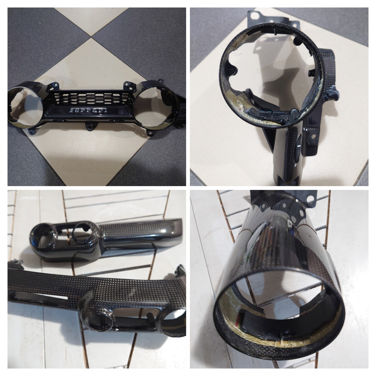 Ferrari 812 Superfast GTS INTERIOR CARBON DASHBOARD TRIMS OEM