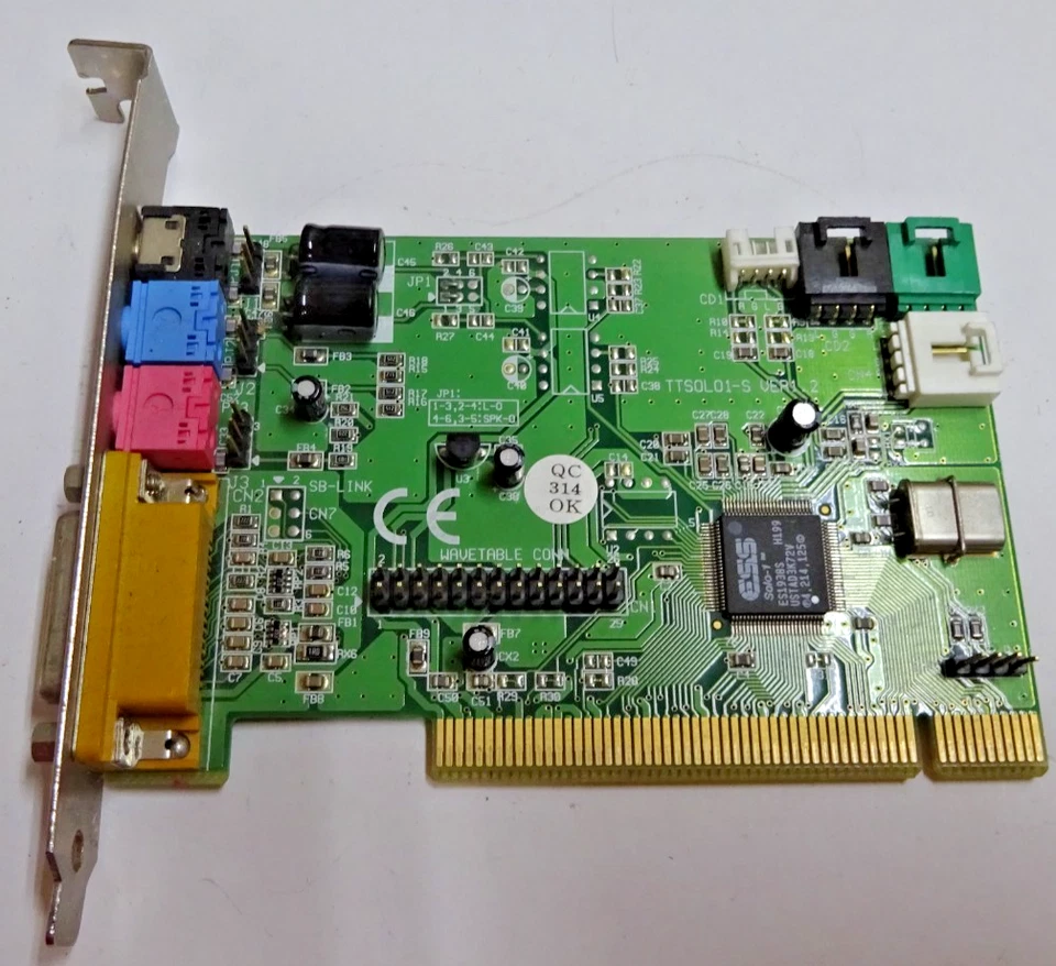 TERRATEC PROMEDIA TTSOLO1-S VER: 1.2 ES1938 PCI SOUNDKARTE # GK11897