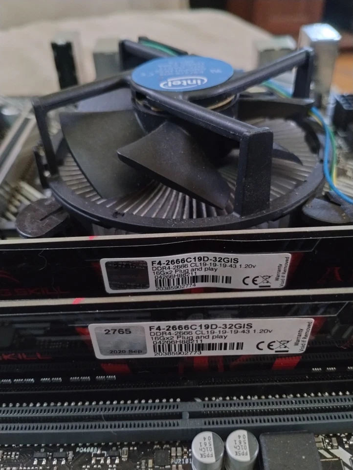 G Skill F4-2666C19D-32GIS 16G×2 Plug and play - Image 4 of 4