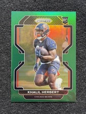 2021 Panini Prizm #425 Khalil Herbert Green Rookie Chicago Bears