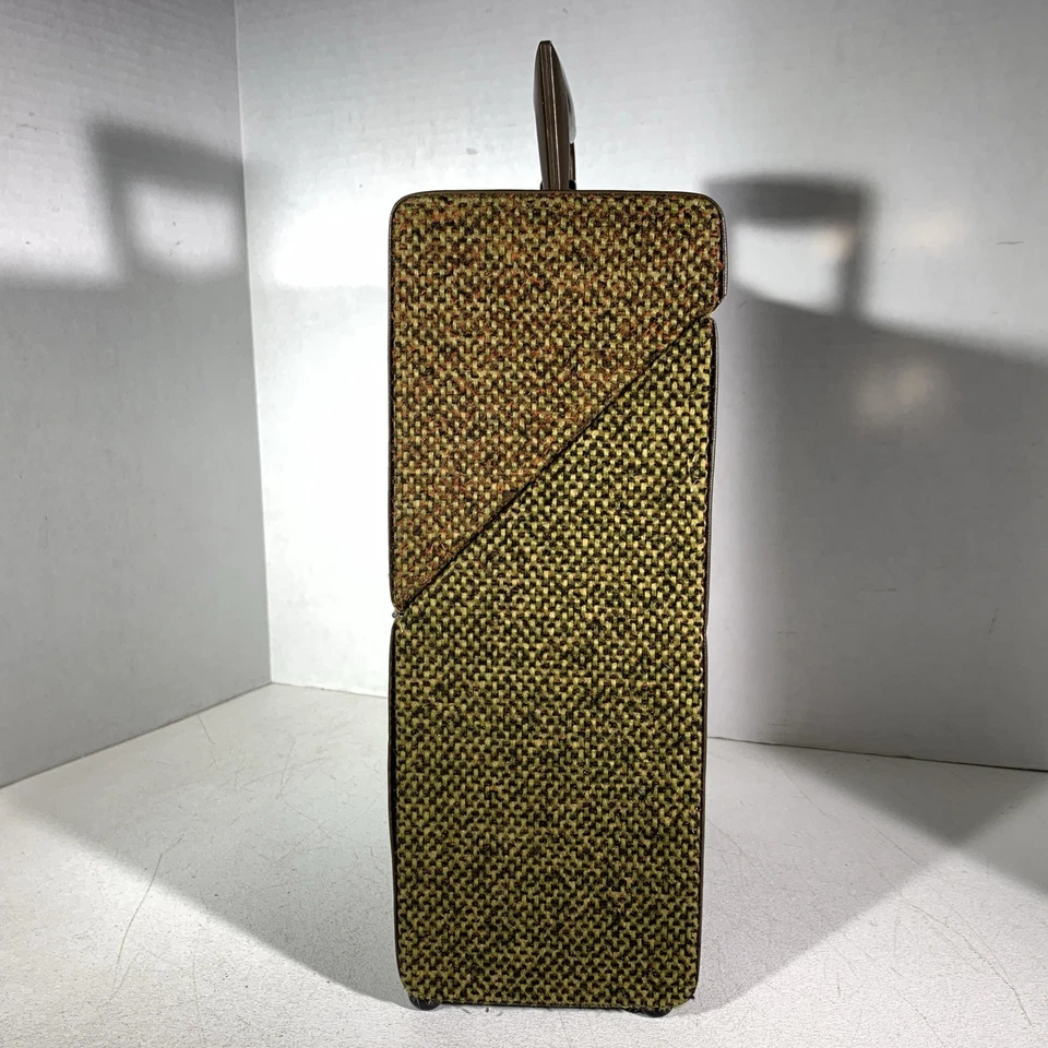 Винтажный держатель для 2 винных бутылок камердинер дорожный коричневый ретро чехол для хранения - Изображение 4 из 4