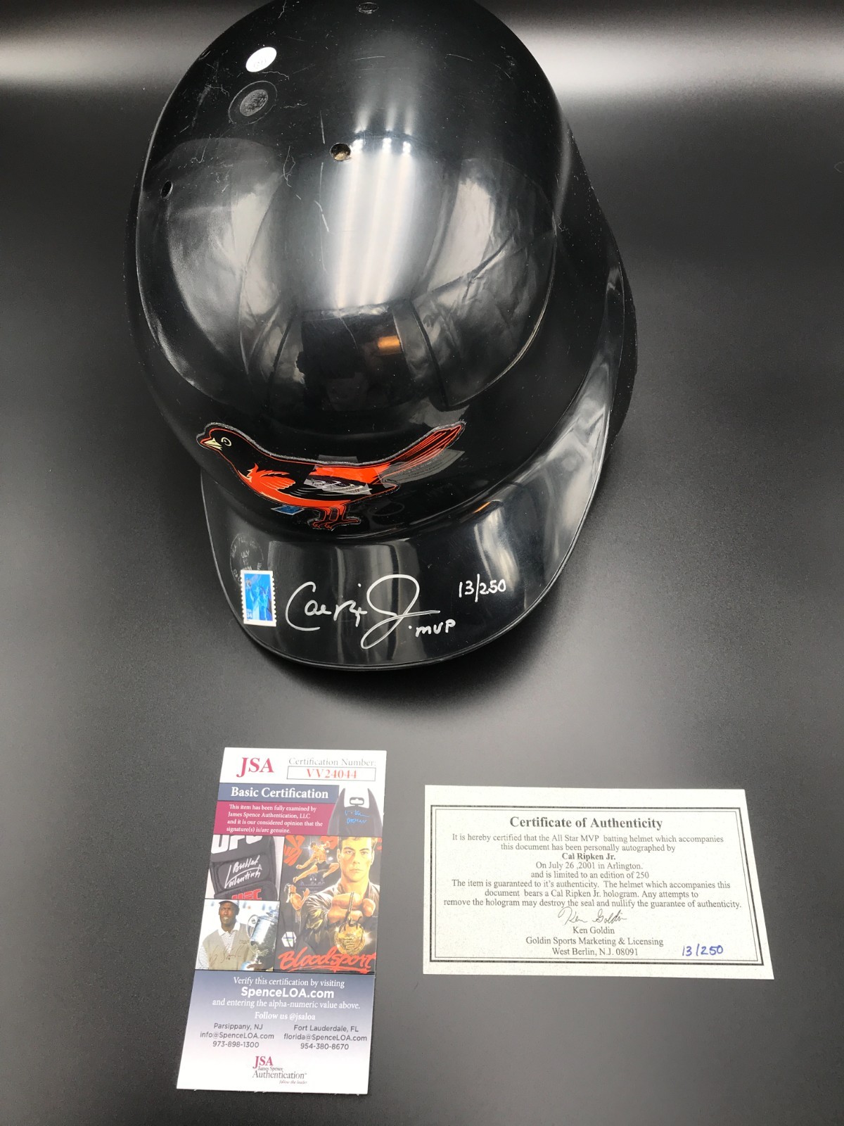 Cal Ripken Jr Autographed Signed Inscribed #13/250 All Star Batting Helmet Sz 7 3/8 JSA 