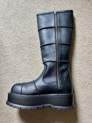 Demonia Slacker 230 Women's Mid-Calf Knee High Boots SLACKER-230