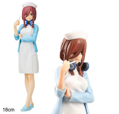 Miku Nakano Quintessential Quintuplets Anime Manga Sammler Figur 18cm Groß Neu 