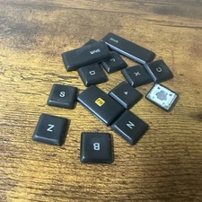 Logitech K800 Replacement Parts – Keycaps w/ Clips, Leg Feet Stands, Screws