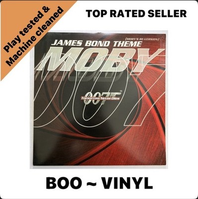 Moby - James Bond Theme 12'' (Electronic Ambient Trance House) 1997 Mute EX / EX