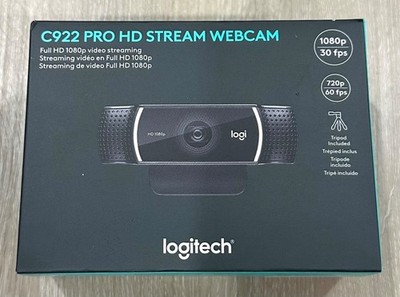 Logitech C922 Pro HD Stream Webcam 1080p BRAND NEW 960-001087