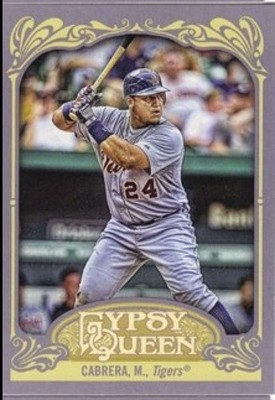 2012 Topps Gypsy Queen #50b Miguel Cabrera SP - Short Print Tigers NM-M ID:30550