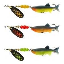 Mepps Black Fury Mino 1/4 oz Fishing Spinnerbait