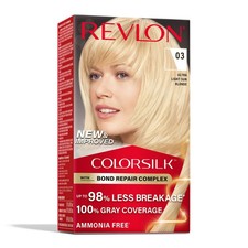 REVLON Colorsilk Beautiful Color Single Pack, 03 Ultra Light Sun Blonde DEAL