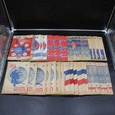 1944-1951 New York Giants Baseball Official Program/Scorecard Lot (40) ZJ22997