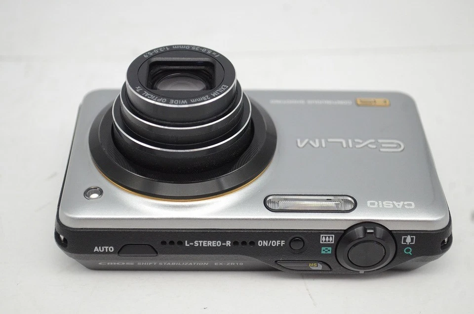 [Mint] CASIO EXILIM EX-ZR10 12.1MP Compact Digital Camera Silver #251001a - Image 3 of 4