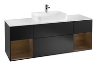 Villeroy & Boch Finion Waschbeckenunterschrank FüR Becken Mittig Regal Links...