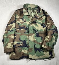 USGI Military Cold Weather Field Coat Jacket Men S Short Woodland Camouflage