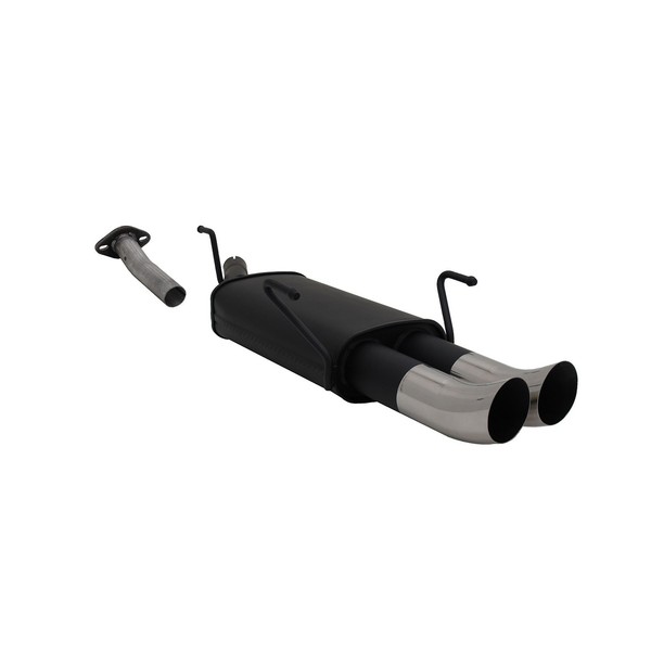 Novus Sportauspuff FüR Opel Astra G Caravan 2X76Mm Dtm EndschalldäMpfer Mit Abe-image