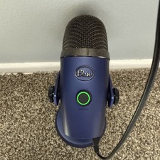 Blue Yeti Nano Premium USB Microphone Vivid Blue - A00136 Podcast/Zoom Mic