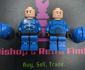 Lego Star Wars Senate Commando Minifigures sw0614 Lot of 2 with captain 75088.