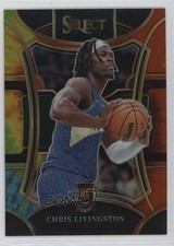 2023-24 Panini Select Mezzanine Level Tie-Dye Prizm 18/25 Chris Livingston 10y3