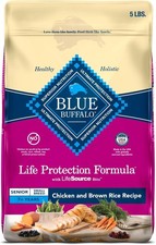 Blue Buffalo Small Breed Senior Dry Dog Food Chicken 5lb 7.56 per pound