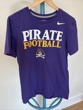 Nike East Carolina University Purple Stadium Pirates T Shirt Men S Athletic Cut 