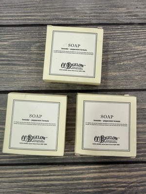 C.O. Bigelow Lavender Peppermint Soap Bar Set - Calming & Soothing Formula