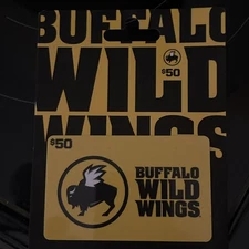 New Buffalo Wild Wings Gift Card - $50