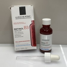 La Roche Posay Retinol Face Serum Vitamin B3 - 1.0 fl oz Exp 07/2028 Damage Box