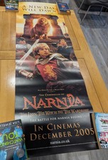 Original Cinema Banner The Chronicles of Narnia 20x60 UK Disney 2005 RARE